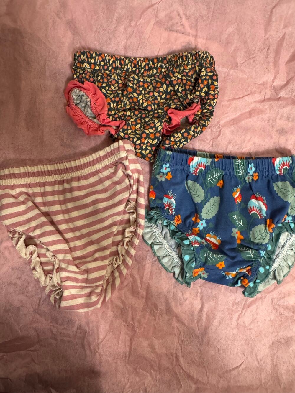 Lot of 3 Matilda Jane Bloomers 0-6 Month